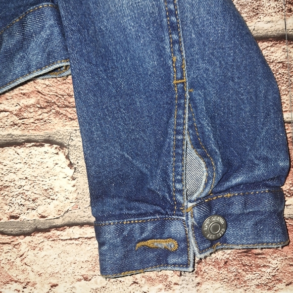 Loft | Made and Loved | Classic Blue Stone-Washed Material Jean Jacket - Picture 13 of 16